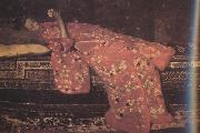 George Hendrik Breitner Girl in Red in Red Kimono (nn02) Spain oil painting artist